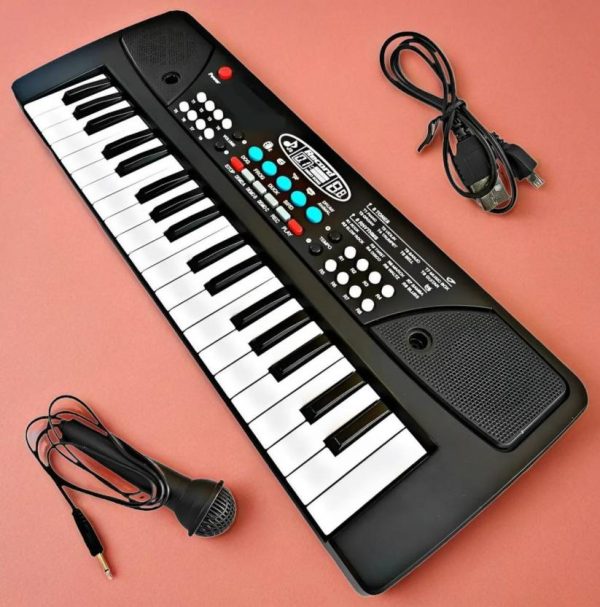 Sagaft A441 Kids Piano Keyboard, Piano for Kids with Microphone Portable Electronic A441 Kids Piano Keyboard, Piano for Kids with Microphone Portable Electronic Analog Portable Keyboard  (37 Keys)